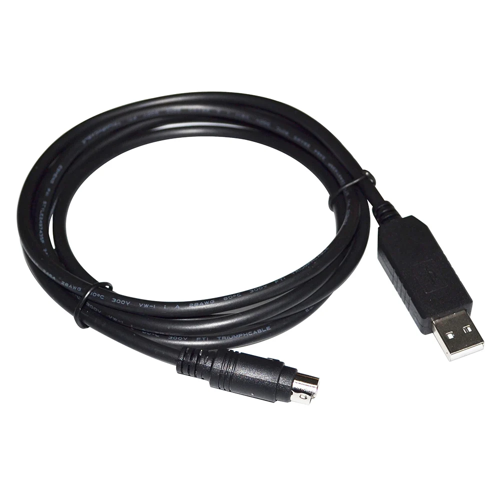 Кабель программируемый FTDI FT232RL USB в MINI DIN 8 P MD8 PLC для YAESU RADIO DATA тюнер FT-100 FT-817 FT-857 FT-897