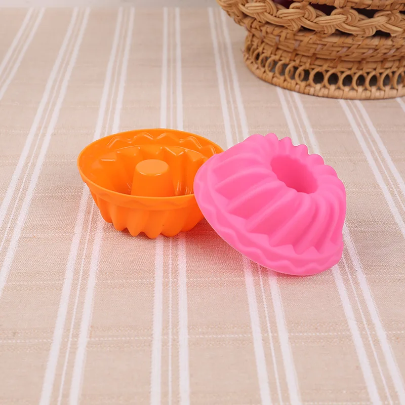 Пищевая силиконовая печь для прессформы чашки маффина с круглой чашкой