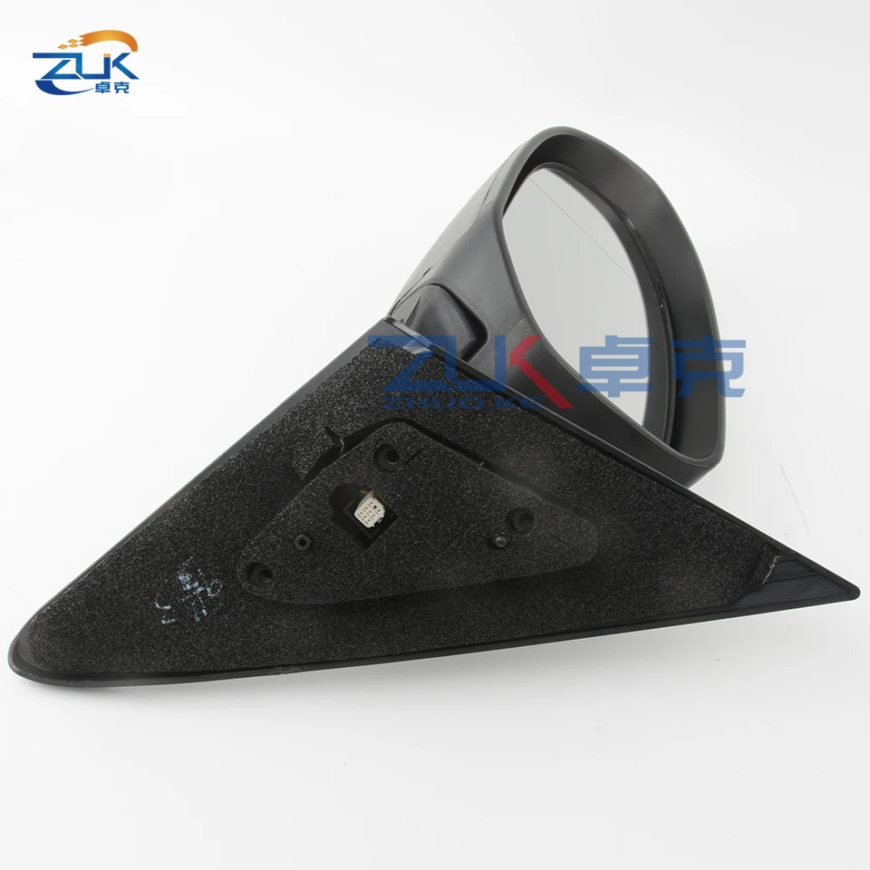 ZUK 2 предмета внешний боковые зеркала заднего вида для MAZDA 3 BL 2009 2010 2011 2012 2013 седан хэтчбек 3-контактный без светодиодный 7-шпильки с светодиодный