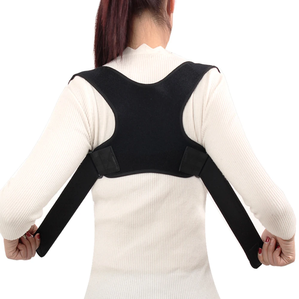 Регулируемый ремень для Коррекции Осанки Спины с плечевыми накладками поддержка