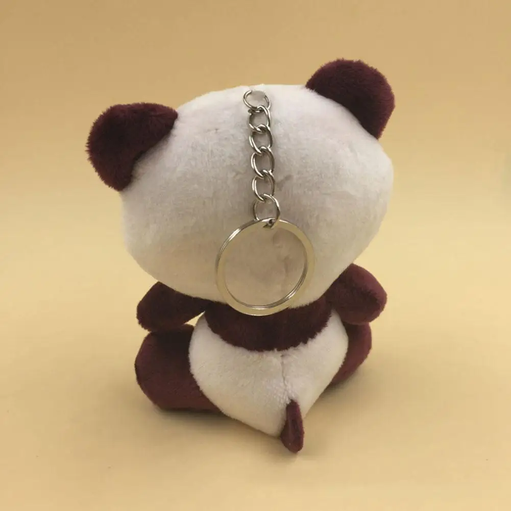 

Cute Plush Doll Toy Simulation Panda Plush Stuffed Car Adult Doll Toy Accessories Key Keychain Decoration Panda Home Mini D B6P8