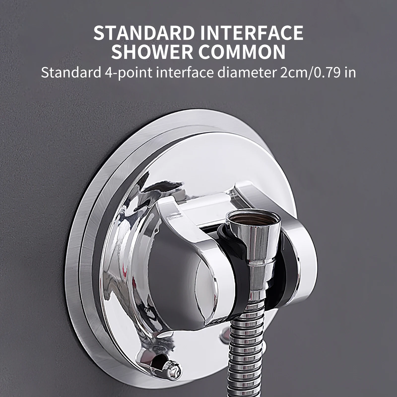 Perforation-Free Shower Bracket with Adjustable Universal Fixed Seat Head Bathroom Set Decoration Accessories | Обустройство дома