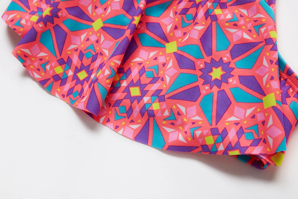 Купальный костюм для девочек-подростков 5-12 лет высококачественный купальный