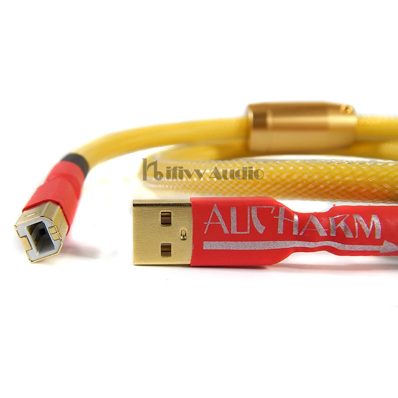 HiFi аудио усилитель Высокое качество 4N OFC кабель Кабель USB для принтера Цифровой