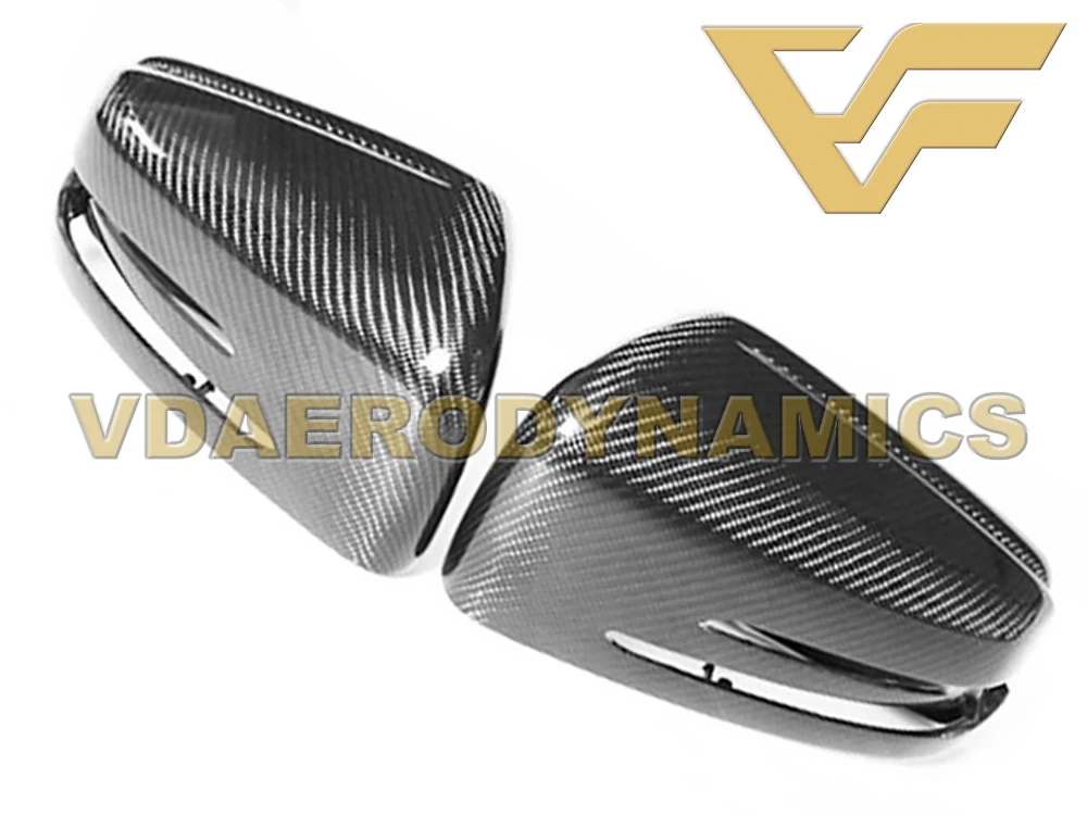 Чехлы на боковые зеркала из углеродного волокна подходят для 12 18 BENZ W176 A Class A160 A180