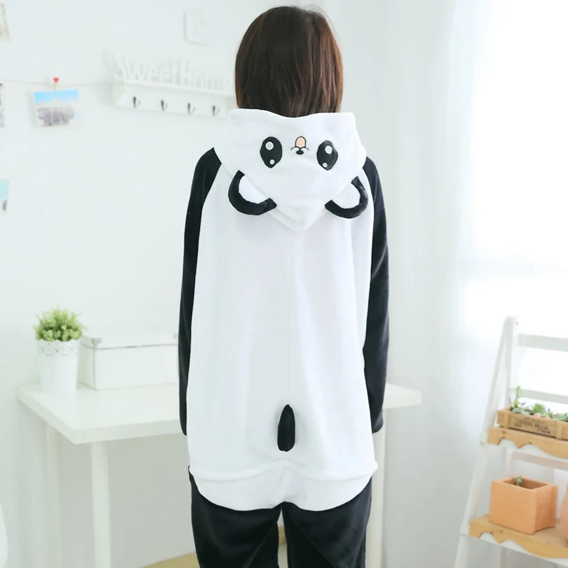 

Boy Girl Pajamas Set Kigurumi Panda Cartoon Pijama For Women Men Onesie Adult Animal Anime Family Sleepwear Cosplay Pyjamas Kids