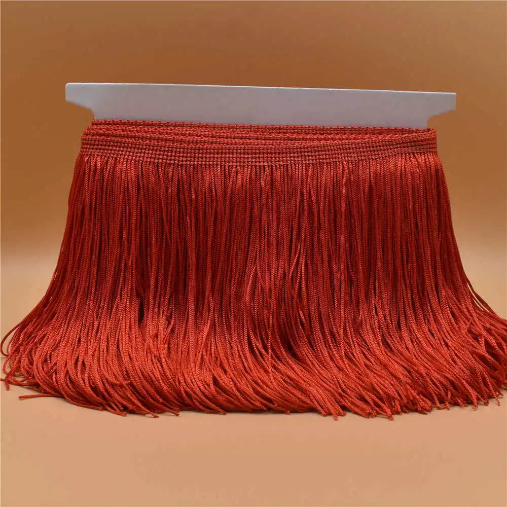 10 м/лот кружевная лента с бахромой шелковая отделка кисточками латинское платье