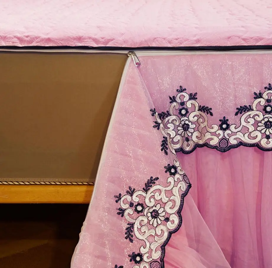 Утолщенное теплое стеганое хлопковое покрывало наволочки с юбкой кружевное