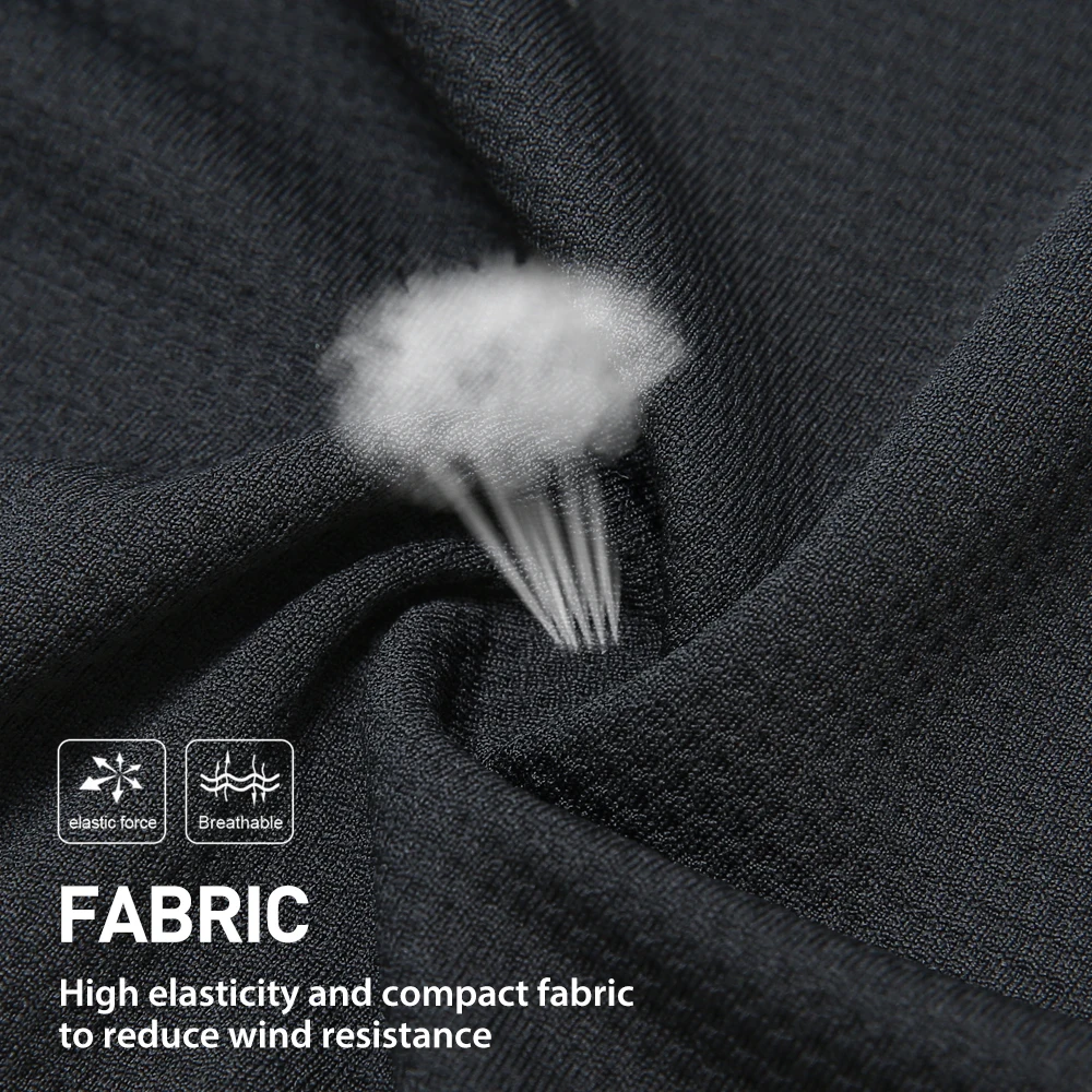 Футболка Santic мужская для велоспорта удобный топ с длинными рукавами и защитой от