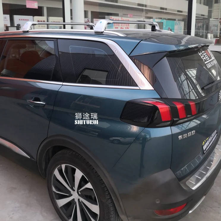 SHITURUI 2 шт. панели для крыши PEUGEOT 5008 2016 2018 2019 2020 боковые полосы из алюминиевого