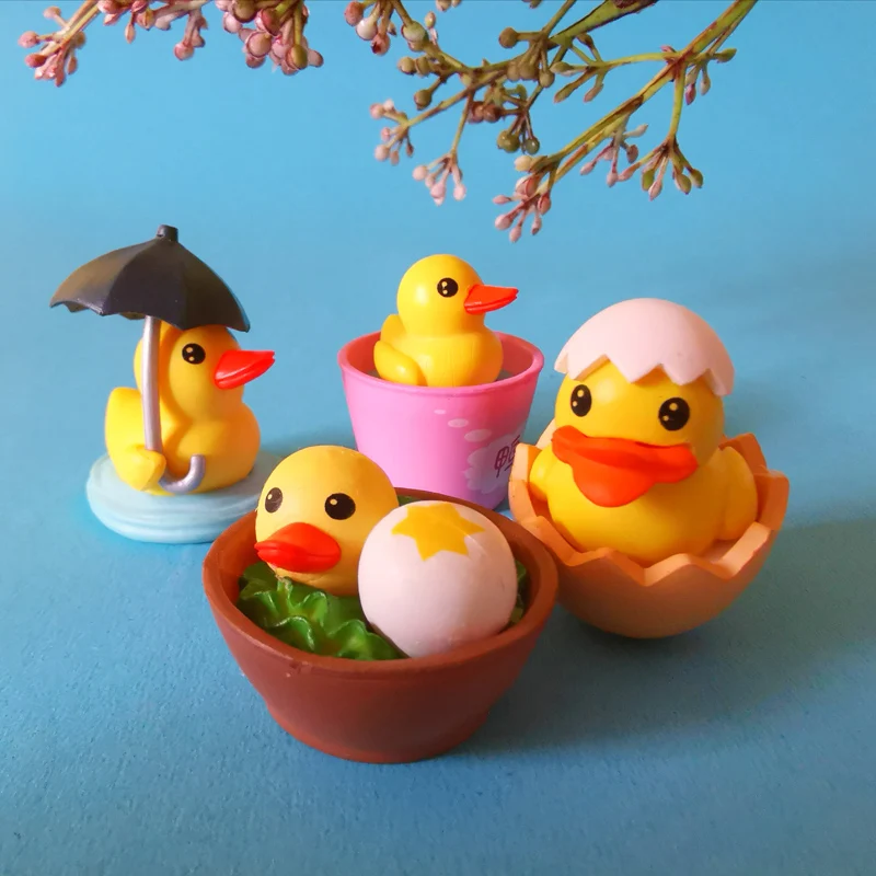 12 шт./утки/миниатюры/милые животные/Сказочный Садовый Гном/Террариум с мхом