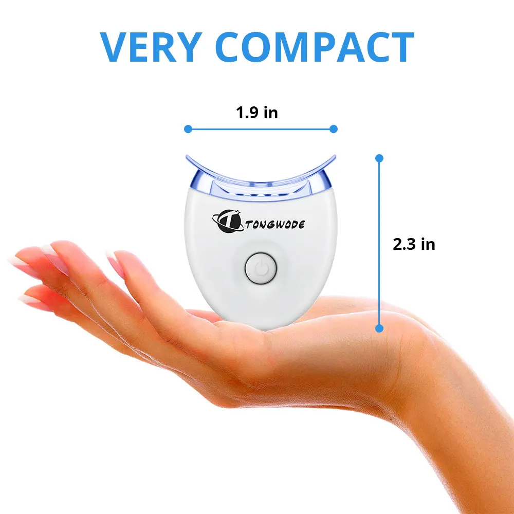 Набор для отбеливания зубов со светодиодной подсветкой портативный прибор ухода