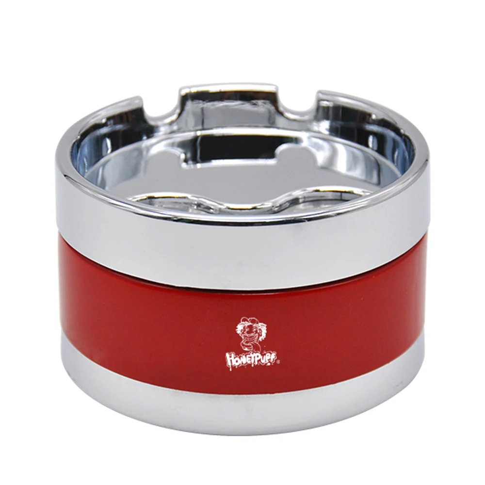 HORNET Премиум нержавеющая сталь тушение роторная крышка пепельница сигареты чашки