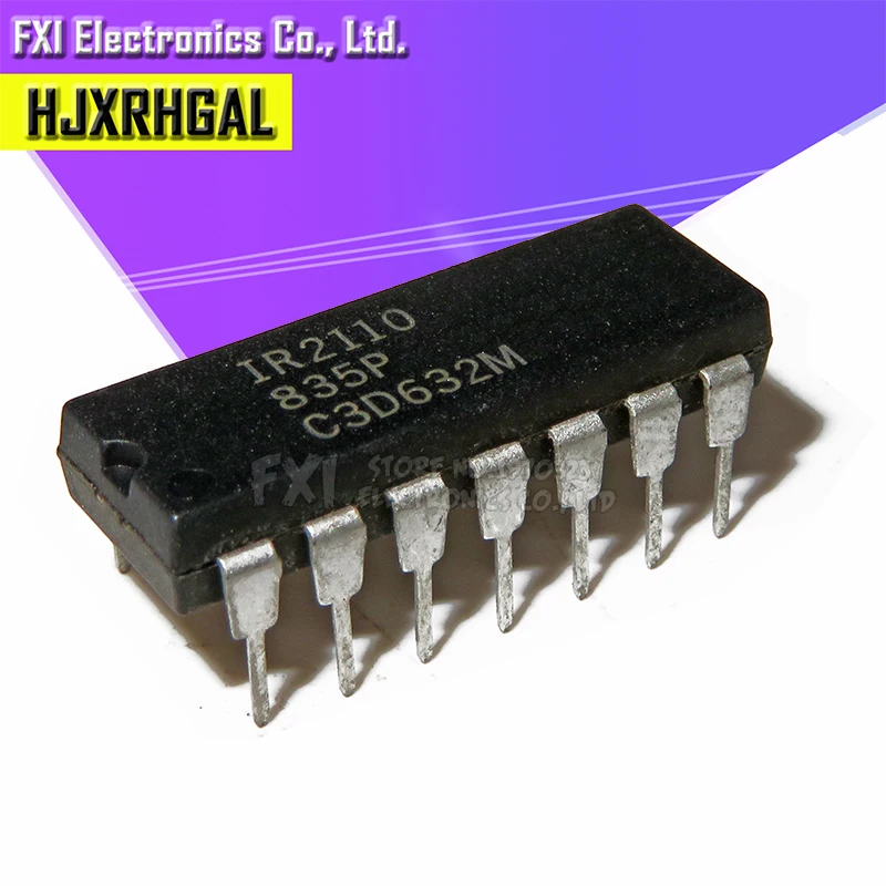 5 шт. IR2110PBF IR2110 DIP14 DIP новый оригинальный|shipping free| |