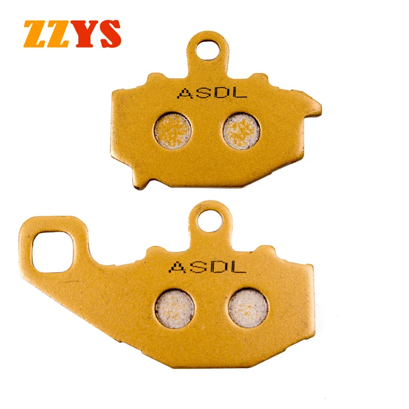 

For Kawasaki ZRX 400 400 ER6f ER6n EX 650 KLE 650 Versys 650 Z 750 ZR750 GPZ 1100 Motorcycle Front and Rear Brake Disc Pads Set
