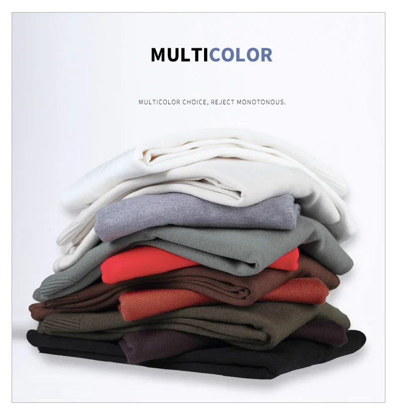 Водолазка для мужчин зимний свитер мужской s топ с высоким воротом милые