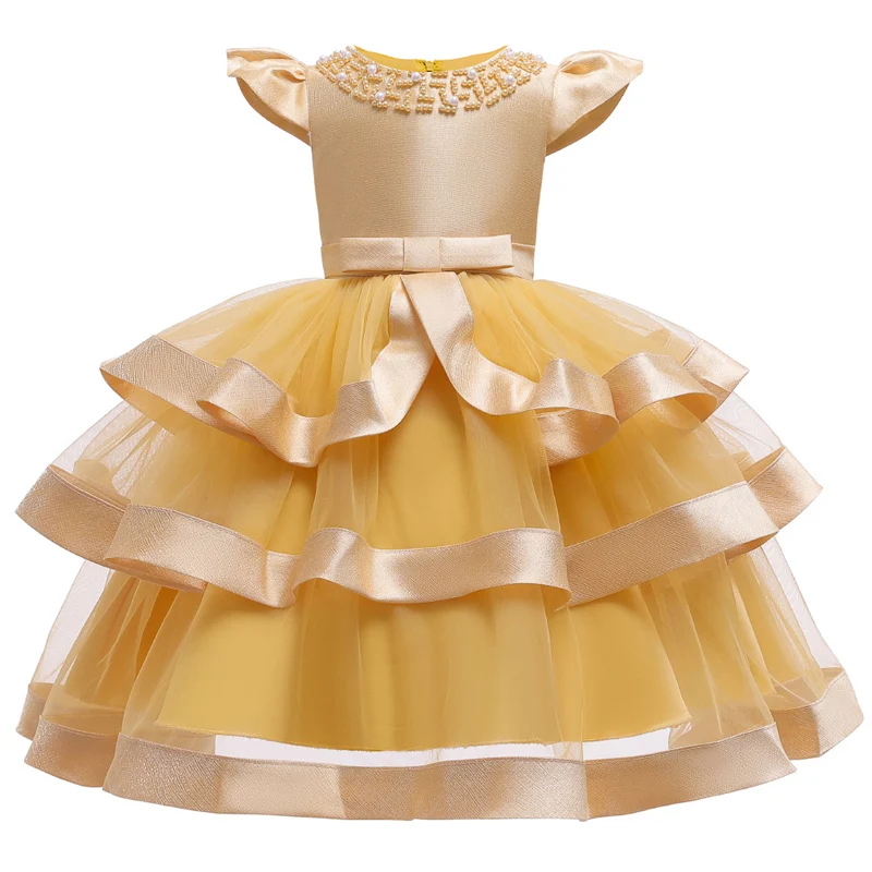 Цветочные платья для девочек на свадьбу вечеринку бальное платье из органзы