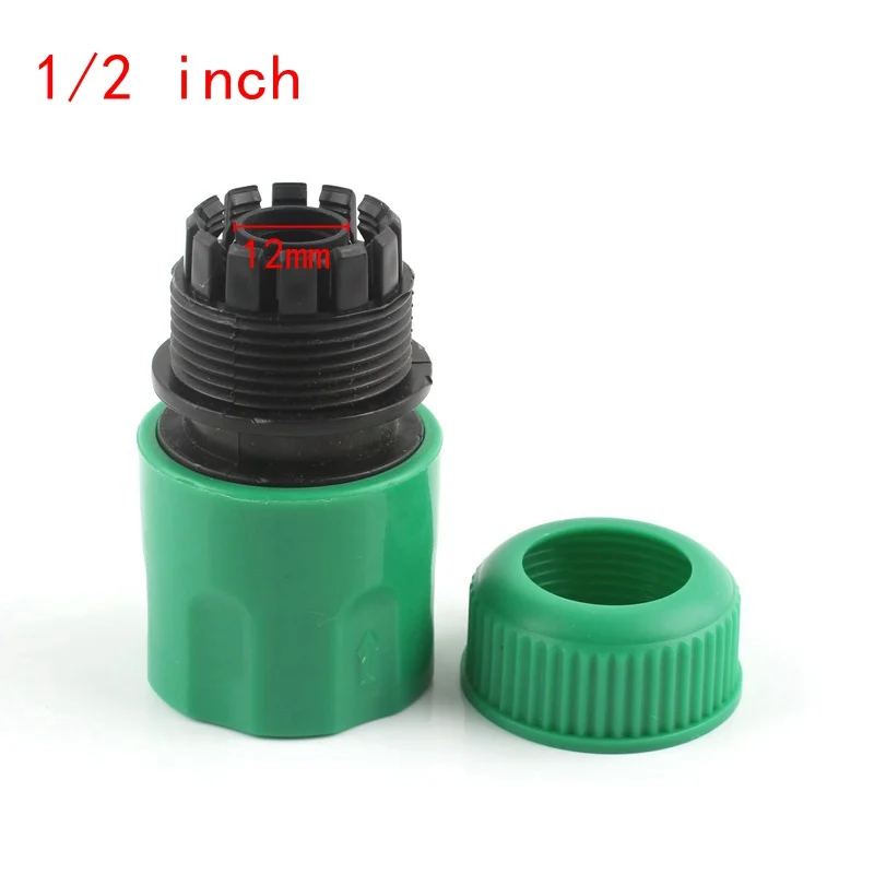 2pcs 1/2'' 3/4'' Water Faucet Adapter 16/20mm plastic tube connector Hose Garden connection for Irrigation system | Дом и сад