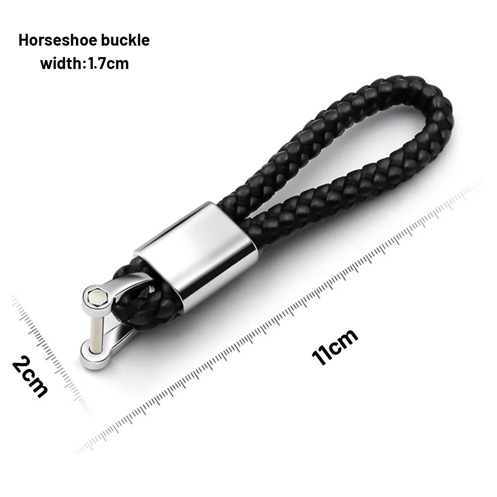 

Keyring Automobile Silver General Purpose Styling Adjustable， Leather，Alloy Material