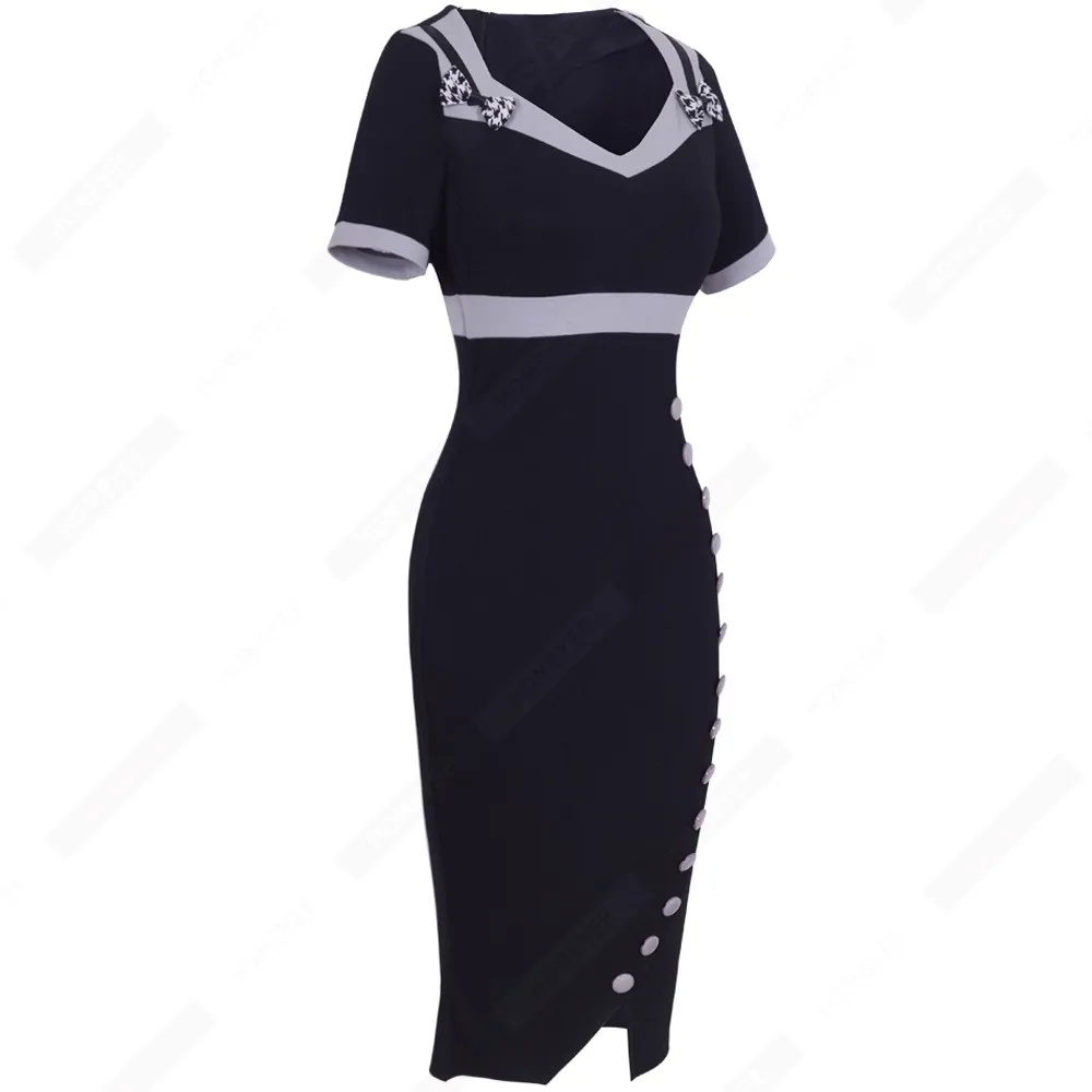 Милое женское платье русалка в стиле пэчворк с квадратным воротником и бантом на