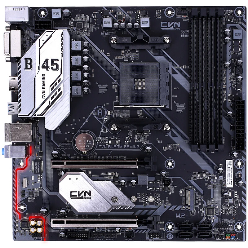 Verkaufen Bunte CVN B450M GAMING & Ryzen 5 1600 & DDR4 8GB 2400MHZ * 2 Kombination Kit Unterstützung M.2 NVME AMD B450 Buchse AM4 5800X/3600x