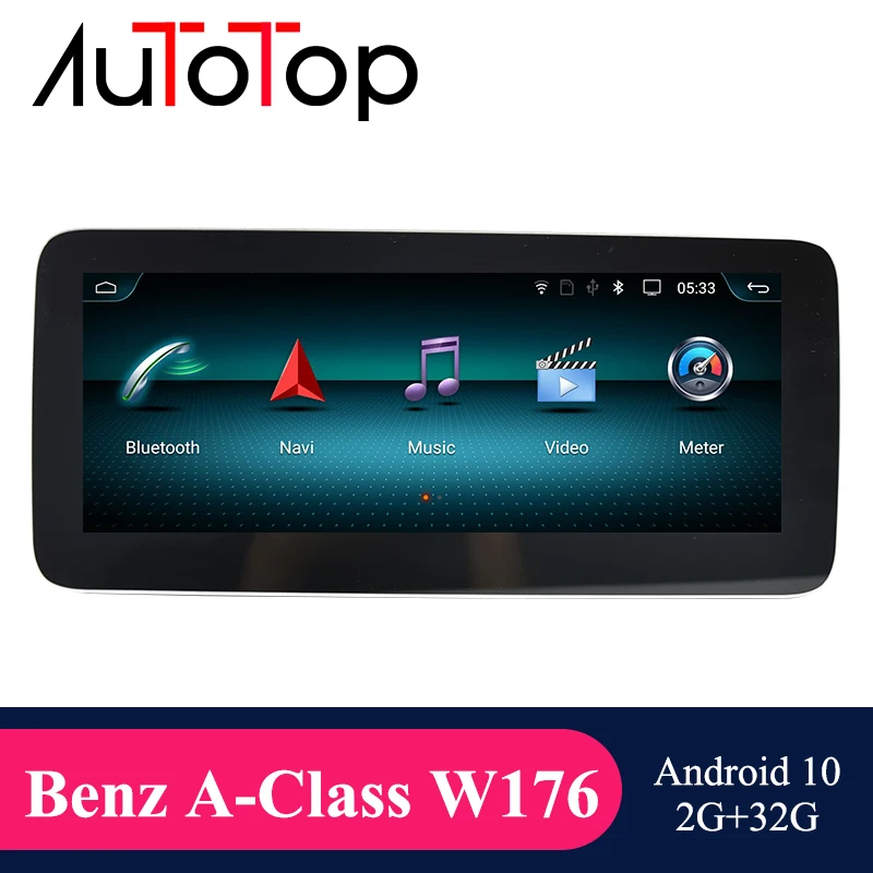 AUTOTOP 10 25 &quot2 din Android Автомобильный мультимедийный плеер для Mercedes Benz A/CLA/GLA Class