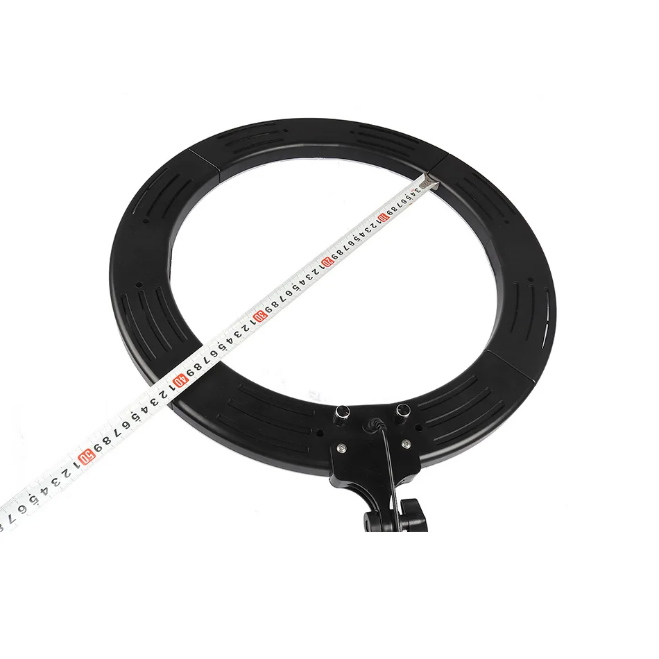 Кольцевой светильник с регулируемой яркостью 18 дюймов RGB 5500K светодиодный