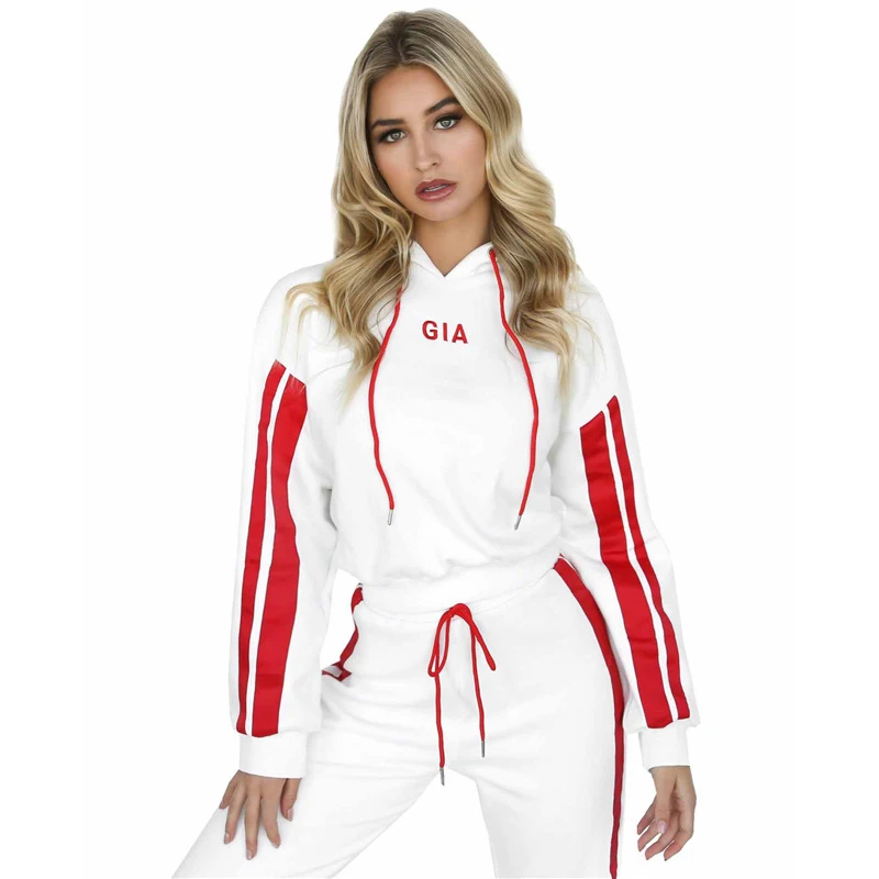 

Tracksuit Women Fall Two Piece Jogger Set Top And Pants Festival Ropa Casual Mujer Holiday Outfits Dresy Damskie Matching Sets