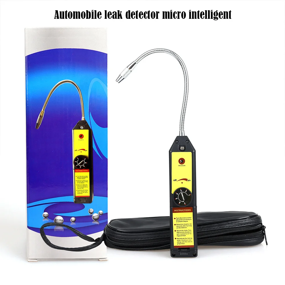

Detector WJL-6000 Leak Detector Halogen Leak Detector Refrigerant Gas HVAC R22 R410A R134A R1234YF CFCs HCFC High Accuracy