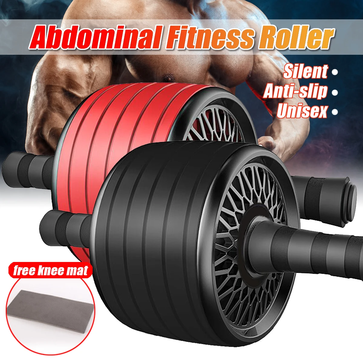 Ab роликовый ролик тренажер оборудования для фитнеса тренажерный зал Домашняя