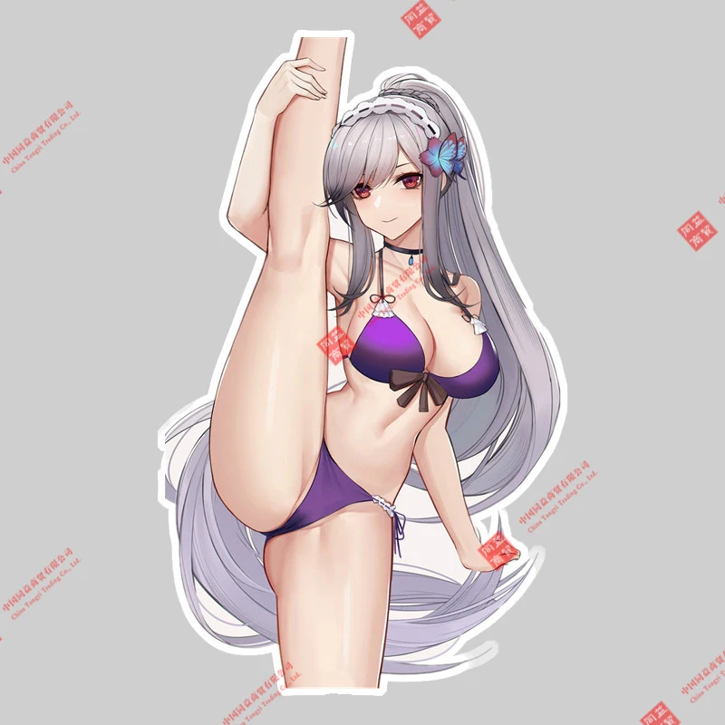 

Personalized Sexy Hentai Waifu Anime Girl for Last Origin Waterproof Luggage Guitar Laptop Funny Car Sticker Decoration