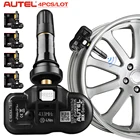 4 шт., универсальный программируемый датчик давления в шинах Autel 433 МГц MX-Sensor M