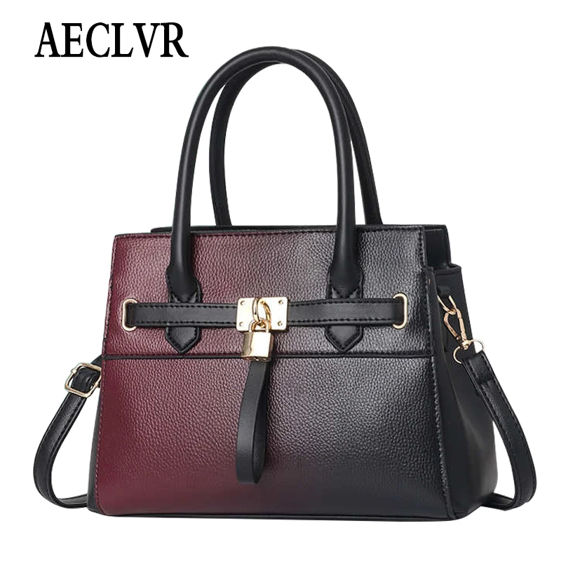 AECLVR сумки через плечо для женщин ручная сумка женская на женские кожаные