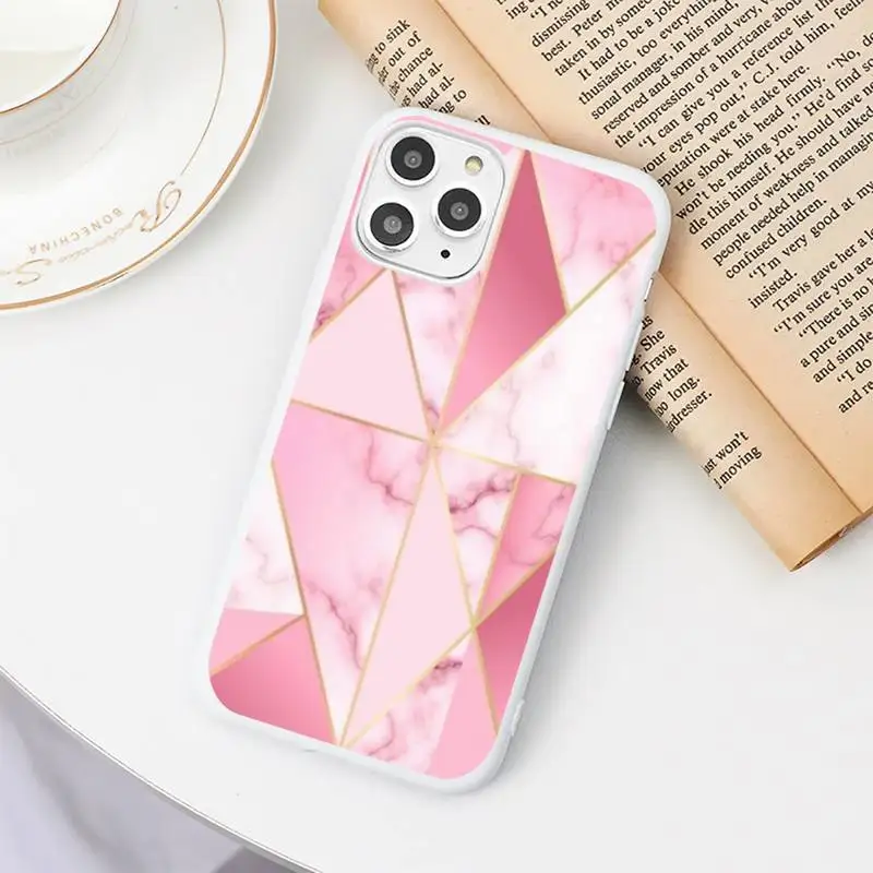 

Plating Splice Glitter Marble luxury Phone Case coque Candy Color for iPhone 11 12 mini pro XS MAX 8 7 6 6S Plus X SE 2020 XR