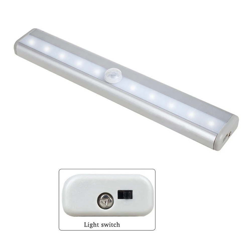 Датчик движения Ночной светильник питьевой 6/10 светодиодные светильники для