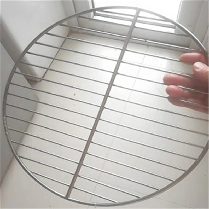 Антипригарный коврик для барбекю сетка из нержавеющей стали 304 круглая гриля