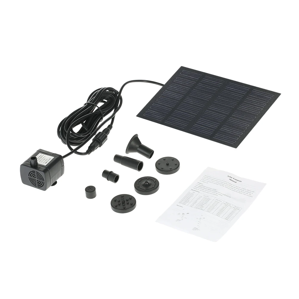 Новый 6V 1 2 W насос бесщеточный мотор Солнечный водяной долгое время использования