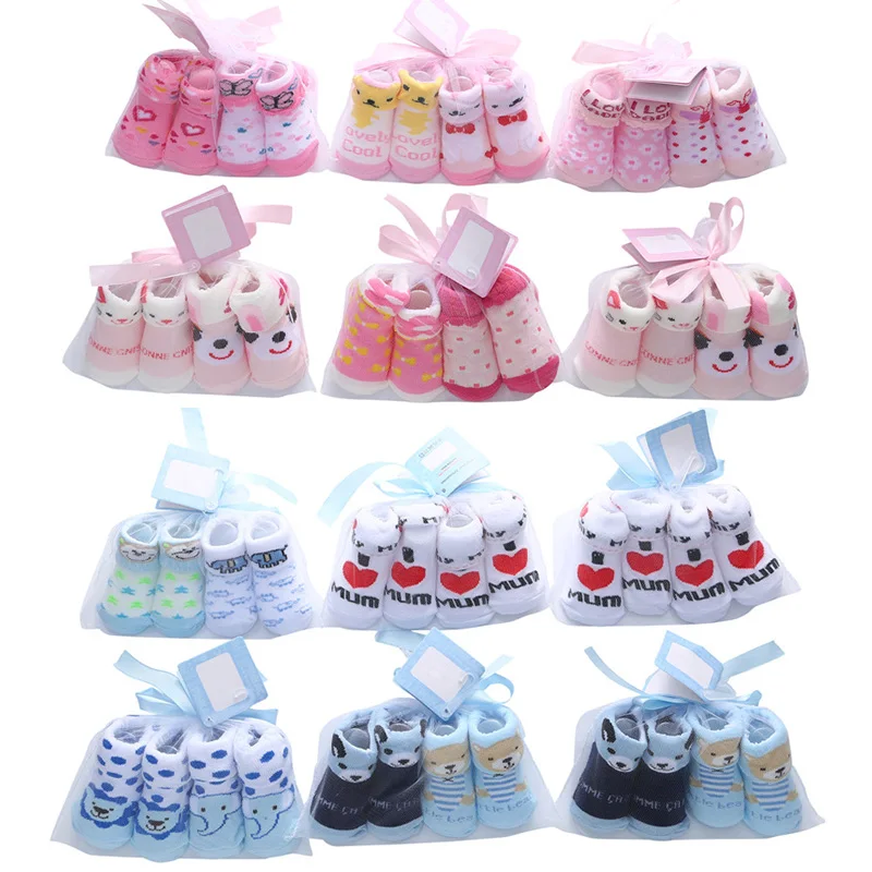 

2Pairs/lot Infant Baby Socks Autumn Cotton Baby Socks for Girls Newborn Boy Toddler Fashion Socks Baby Clothes Accessories 0-12