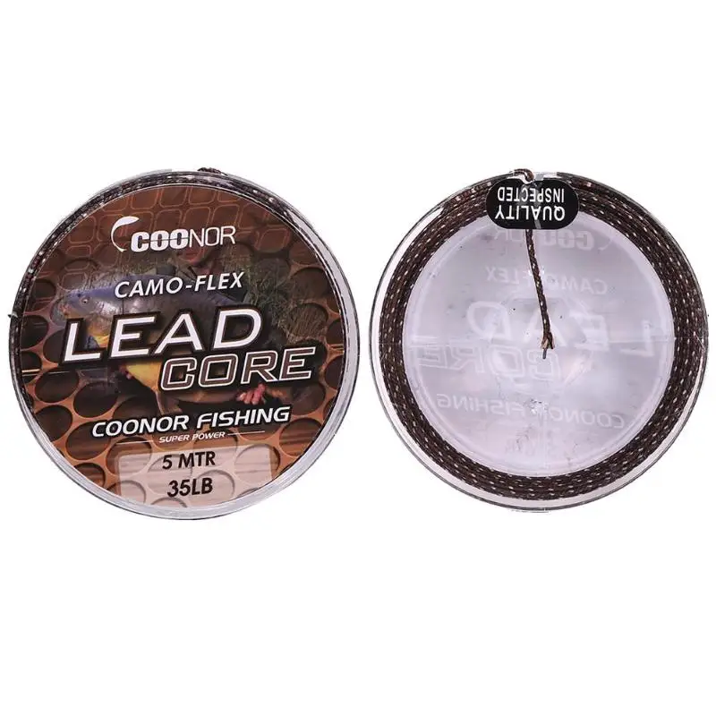 Леска рыболовная камуфляжная длина 5 м цвет в ассортименте | Спорт и развлечения