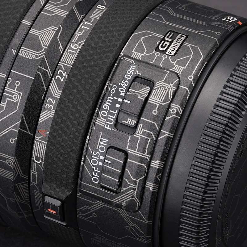 Премиум наклейка для Fuji GF120F4 Защитная пленка Fujifilm Fujinon GF120mmF4 R LM OIS WR защита