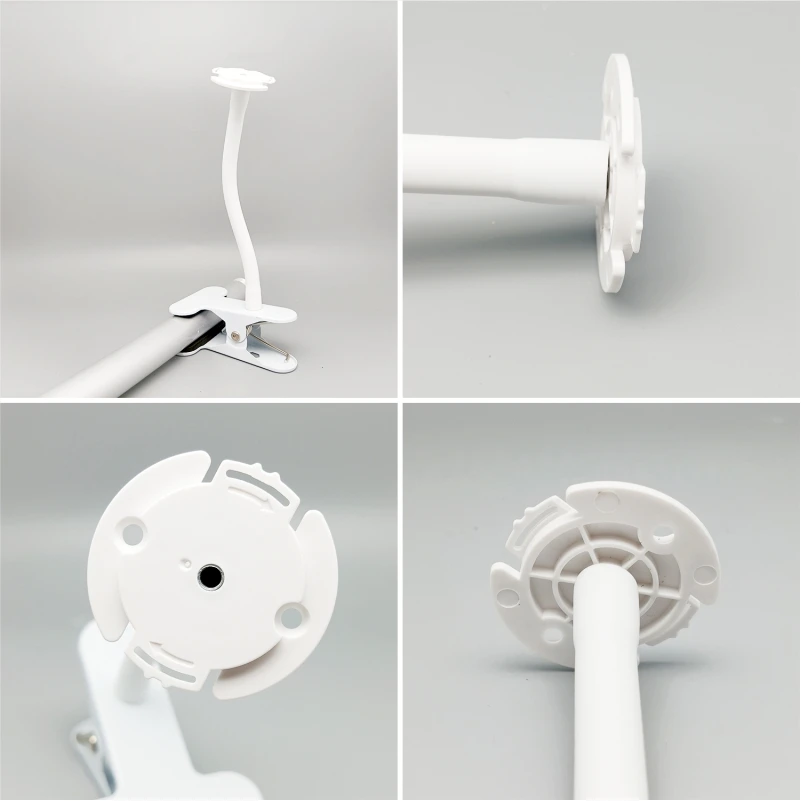 Mi Camera Head Pro PTZ 2k Edition Book Desktop Clip Iron Bracket Adjustable White Cradle Baby xiaomi webcamBed Punch-free | Безопасность