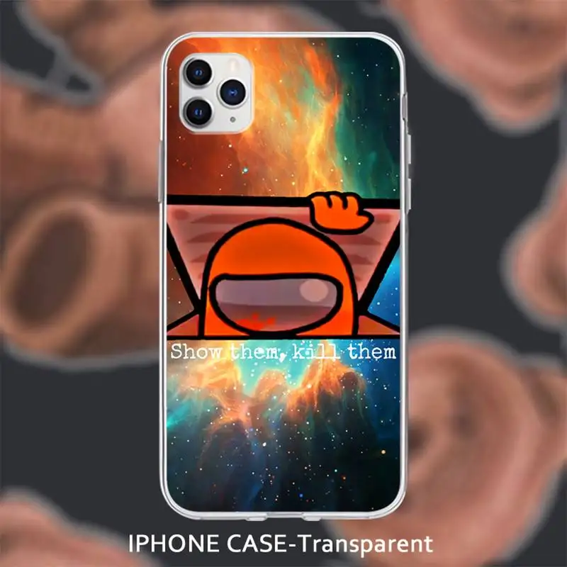 

Among Us Game Transparent Soft Cover Case For Iphone Se 2020 6 6s 7 8 Plus X Xs Max Xr 11 12 Pro Max Coque