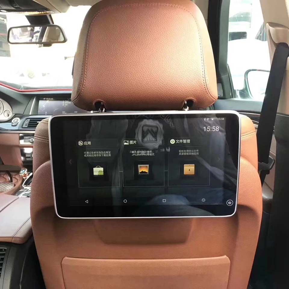 Wi Fi Bluetooth совместимый Android 9 0 Автомобильный подголовник монитор для BMW M3 M4 M5 M6 X1 X2 X3