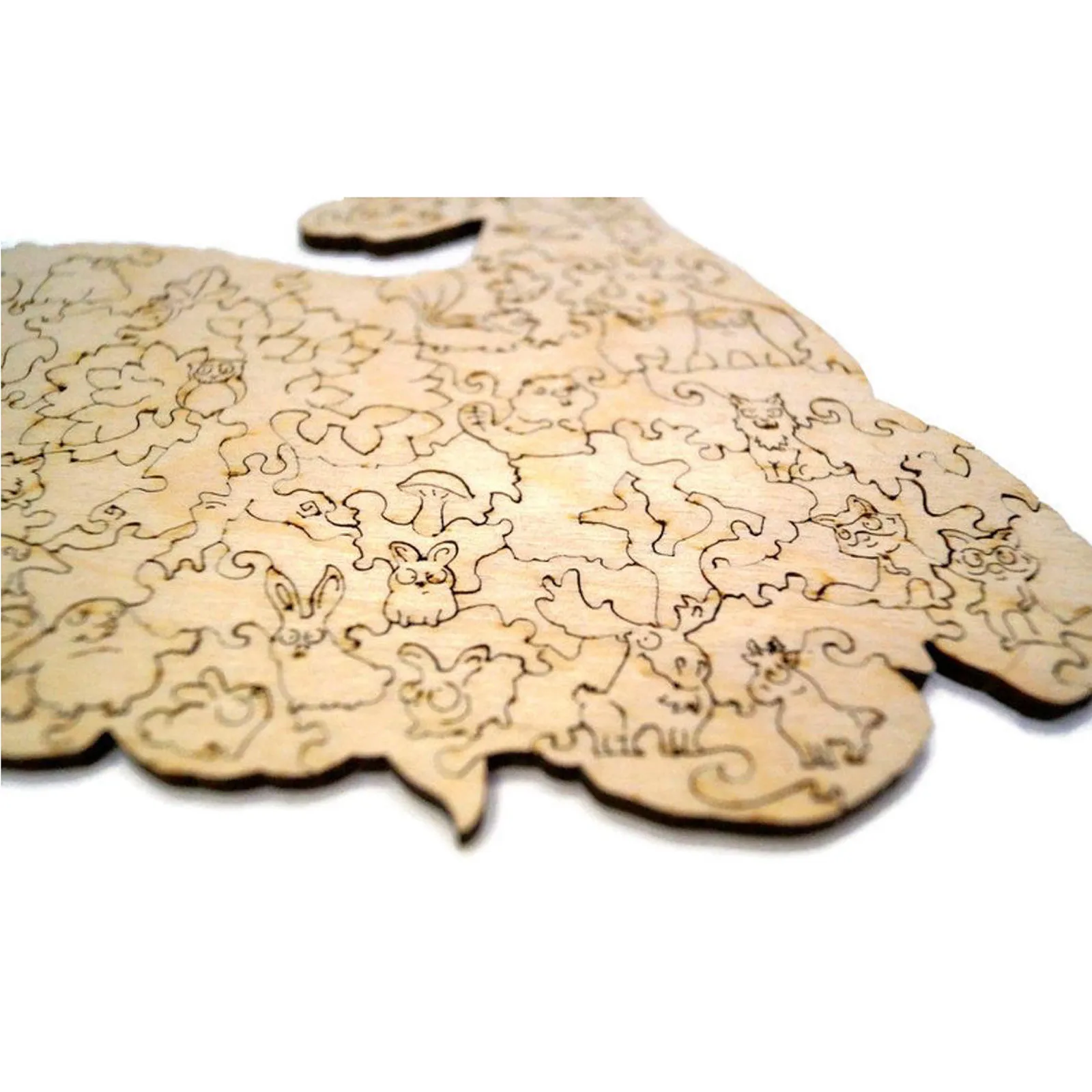 

Adult And Children Educational Holiday Gift Dinosaur Irregular Puzzle Paper Stacking Jigsaw Montessori Toy for Children#50