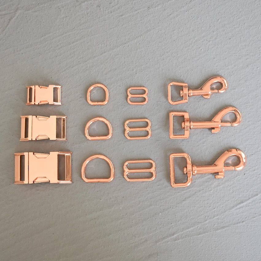 

Металлические ремни 15/20/25 мм, 10 комплектов, скользящее D-образное кольцо, пряжка для ремня для ошейника собаки, Паракорд, швейный аксессуар, р...