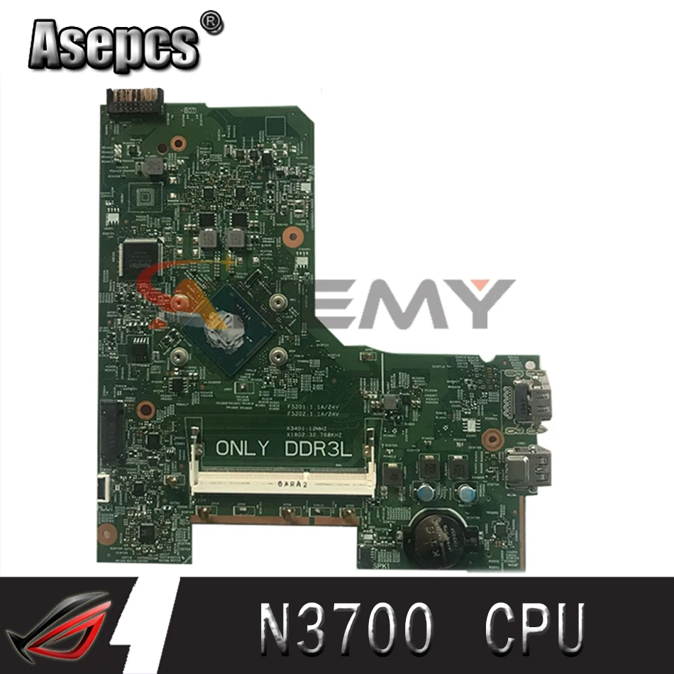 Для DELL Inspiron 3452 3552 CN-0JX7F0 0JX7F0 Pentium N3700 материнская плата для ноутбука 14279-1 ПРБ: 896X3 SR29E