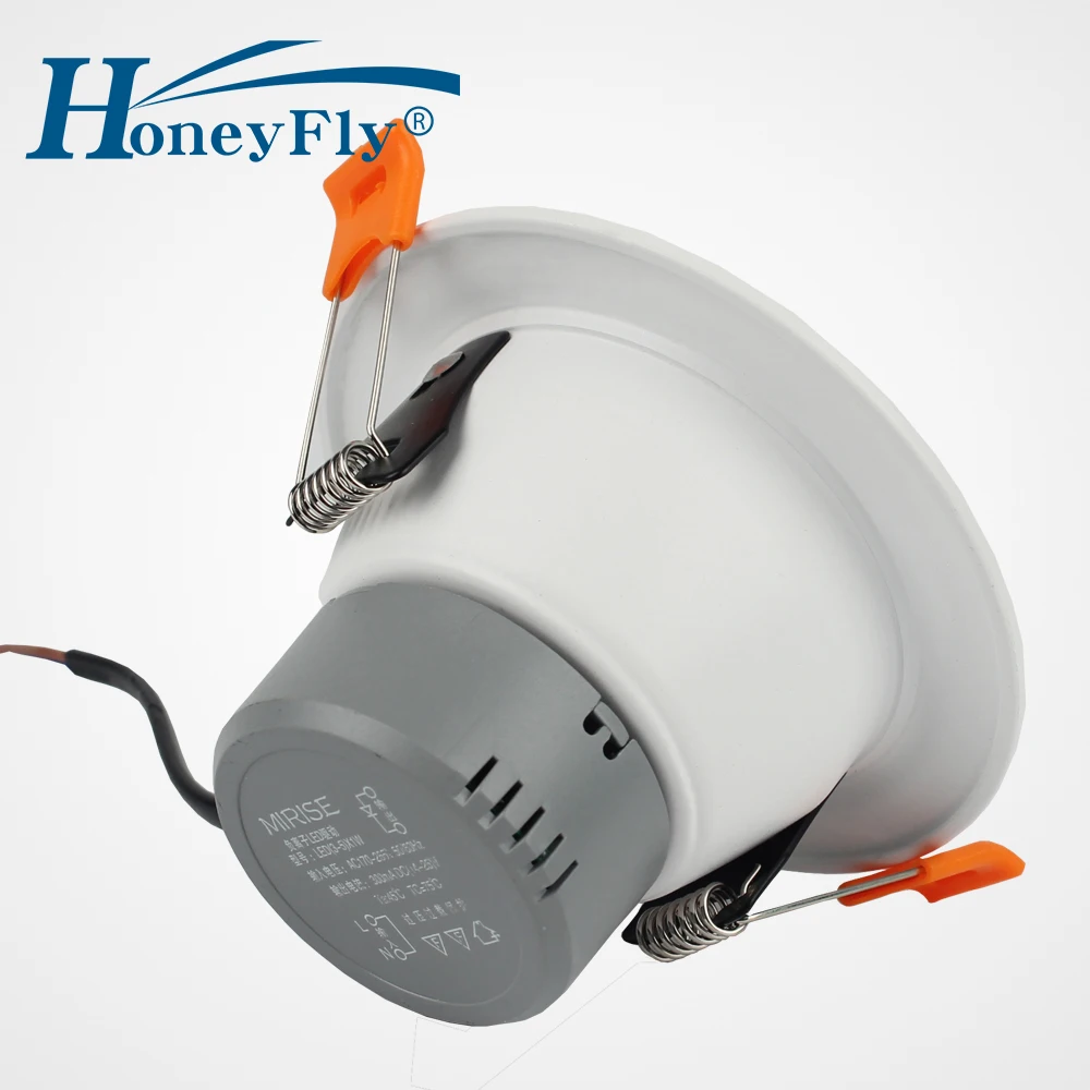 HoneyFly светодиодный отрицательных ионов вниз светильник 3 Вт/5 Вт для очистки