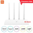 Wi-Fi-роутер Xiaomi Mi 4A Gigabit Edition, двухъядерный процессор, объем памяти 128 Мб для стабильного соединения, поддержка Wi-Fi-антенны IPV6 4