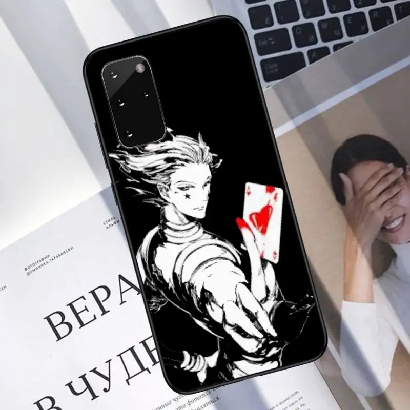 

Hisoka Anime Hunter X hunter Phone Case For Samsung S21 S30 Plus ultra 5G M11 A50 A51 A71 A20S