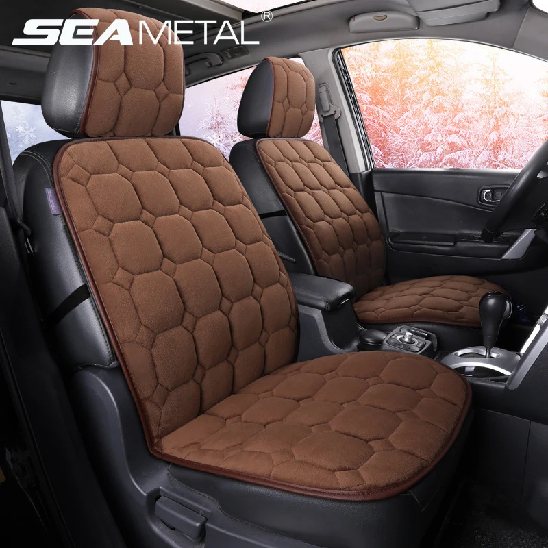 Осенне зимние Чехлы для автомобильных сидений универсальные чехлы теплая